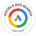 Google Ads Search - certyfikat